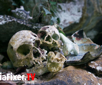 Asia Film Location Fixer, papua, human skulls, tribes